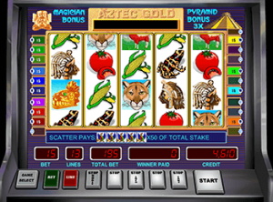 Играть на денььги в автомат Aztec Gold онлайн
