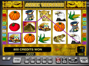 Играть на деньги в автомат Aztec Treasure